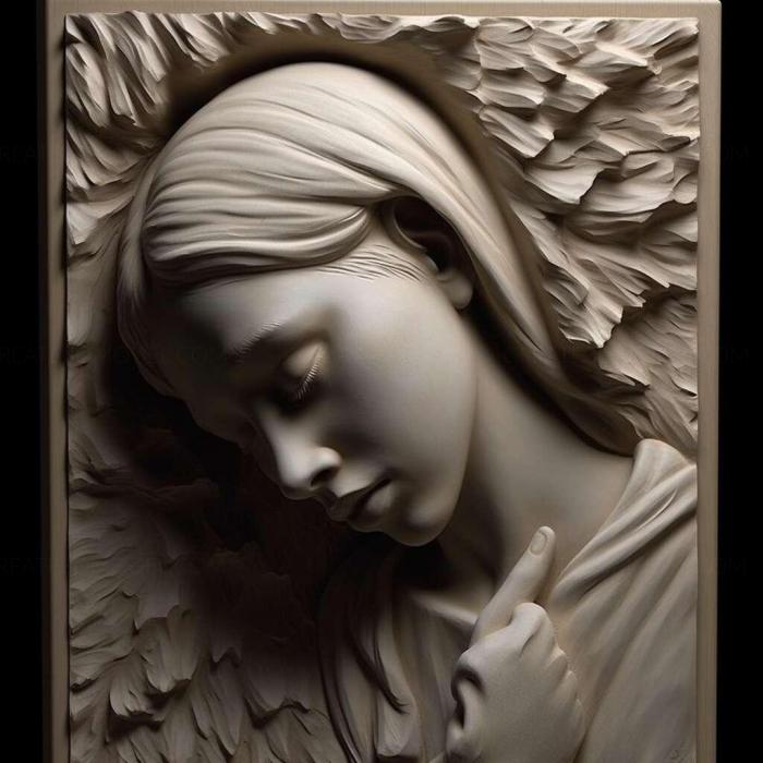 نموذج ثلاثي الأبعاد لآلة CNC 3D Art 